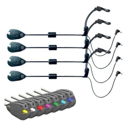 Set Swingere Carp Spirit X7 LED Swing Arm Indicator 4buc/set