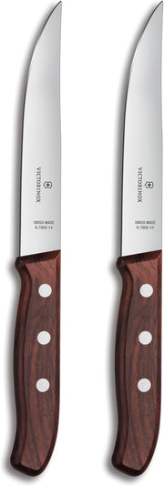 Set cutite Victorinox Rosewood Steak Knife Set, 2 pieces, gift box 5.1120.2G