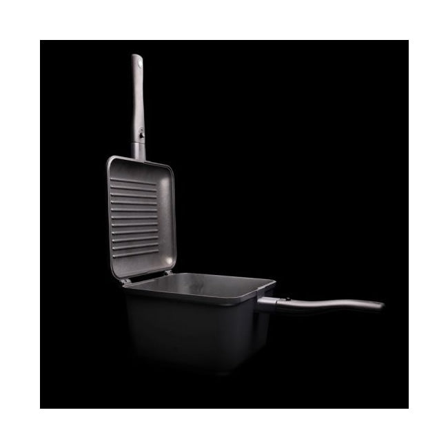 Set gatit Ridge Monkey Connect Multi-Purpose Pan and Griddle