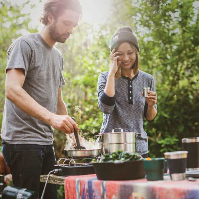 Set gatit camping Stanley Adventure The Full Kitchen Base Camp Cook Set Stainless Steel 3.5 l 
