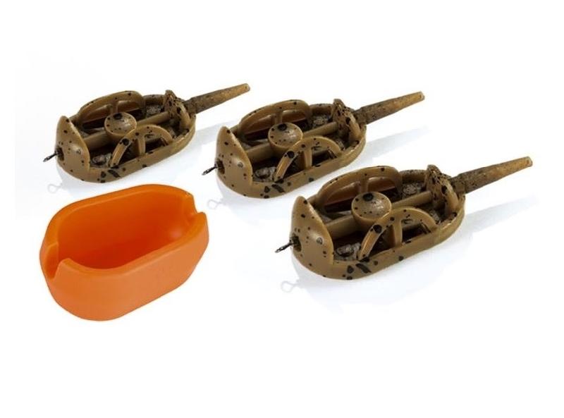 Set method feeder Filfishing filex 3+1buc/set