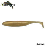 Shad 4Predators Finesse Impact Champagne 10cm S030 5buc/plic