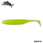 Shad 4Predators Finesse Impact Chartreuse 10cm S005 5buc/plic