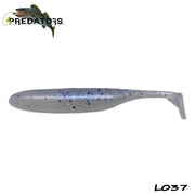Shad 4Predators Finesse Impact Crystal Blue Shad 10cm L037 5buc/plic