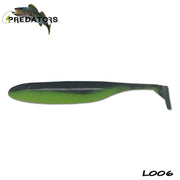 Shad 4Predators Finesse Impact Dark-Green 10cm L006 5buc/plic