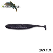 Shad 4Predators Finesse Impact Dirty Earthworm S012  7cm 7buc