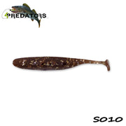 Shad 4Predators Finesse Impact Motoroil Gold S010  7cm 7buc