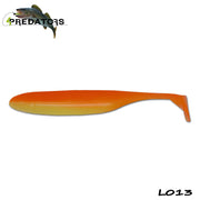 Shad 4Predators Finesse Impact Orange-Yellow 10cm L013 5buc/plic