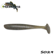Shad 4Predators Slim Shad Olive Hunter 9cm S029 5buc/plic
