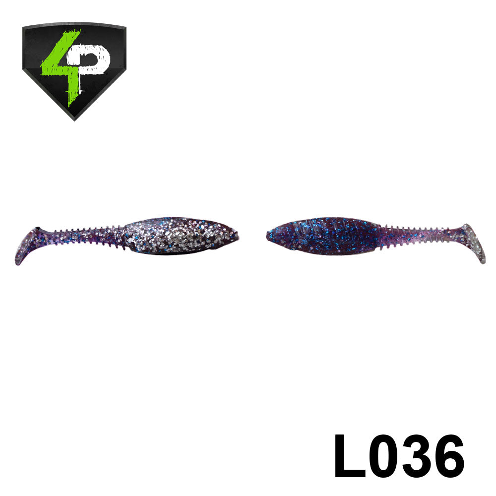 Shad 4Predators Tengu Shad 8.5CM L036 Lavender Sky 5buc/plic 