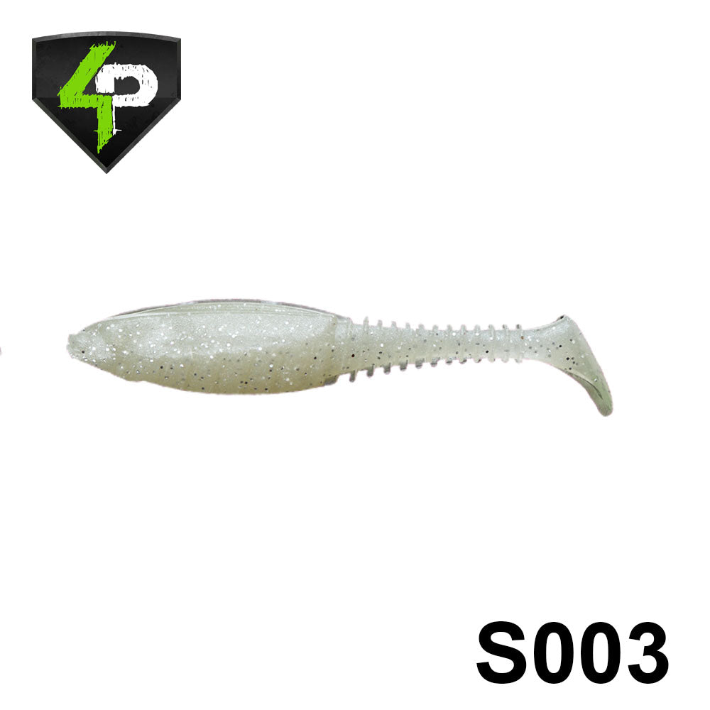 Shad 4Predators Tengu Shad 8.5CM S003 Holopearl 5buc/plic