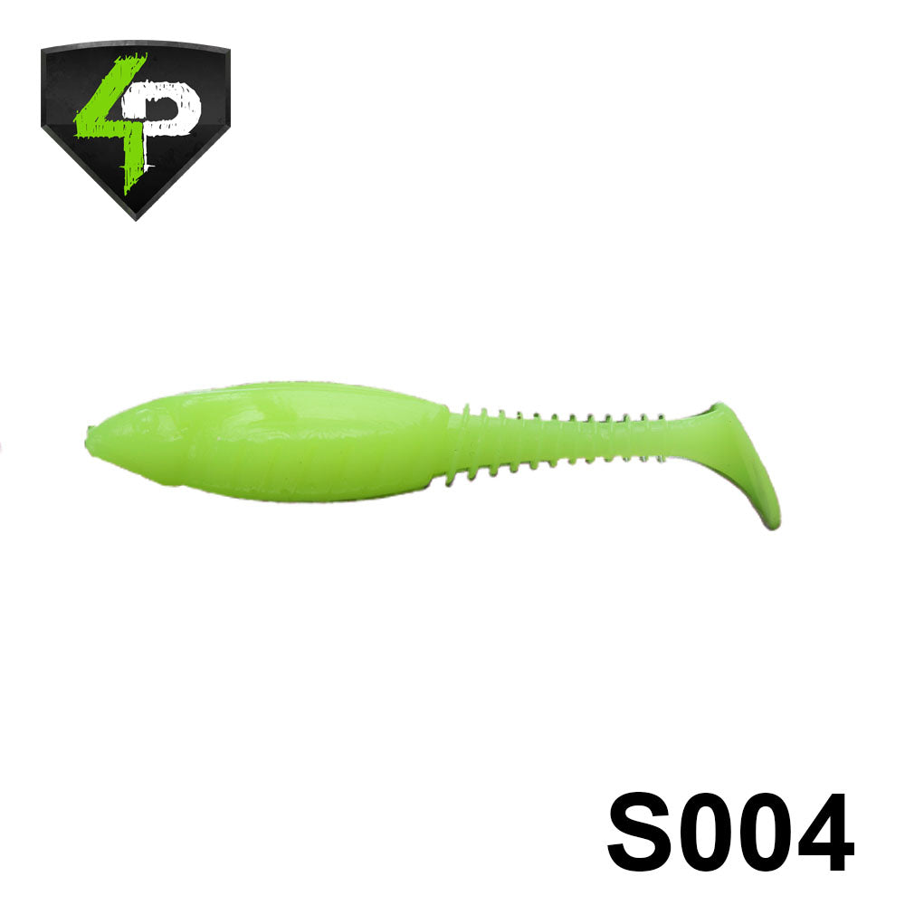 Shad 4Predators Tengu Shad 8.5CM S004 Limetreuse 5buc/plic