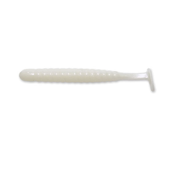 Shad 4Predators Worm Shad Floating 8 CM L001 Culoare White-Pearl 7 buc/plic