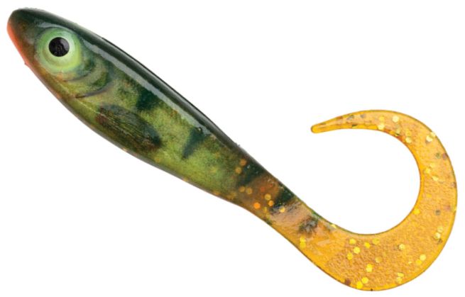 Shad Abu Garcia Svartzonker McPrech Curly Motoroil Perch SVZ PDQ 8buc/plic
