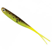 Shad BERKLEY PowerBait Sneakminnow, Brown/Chartreuse, 5cm, 6buc/plic