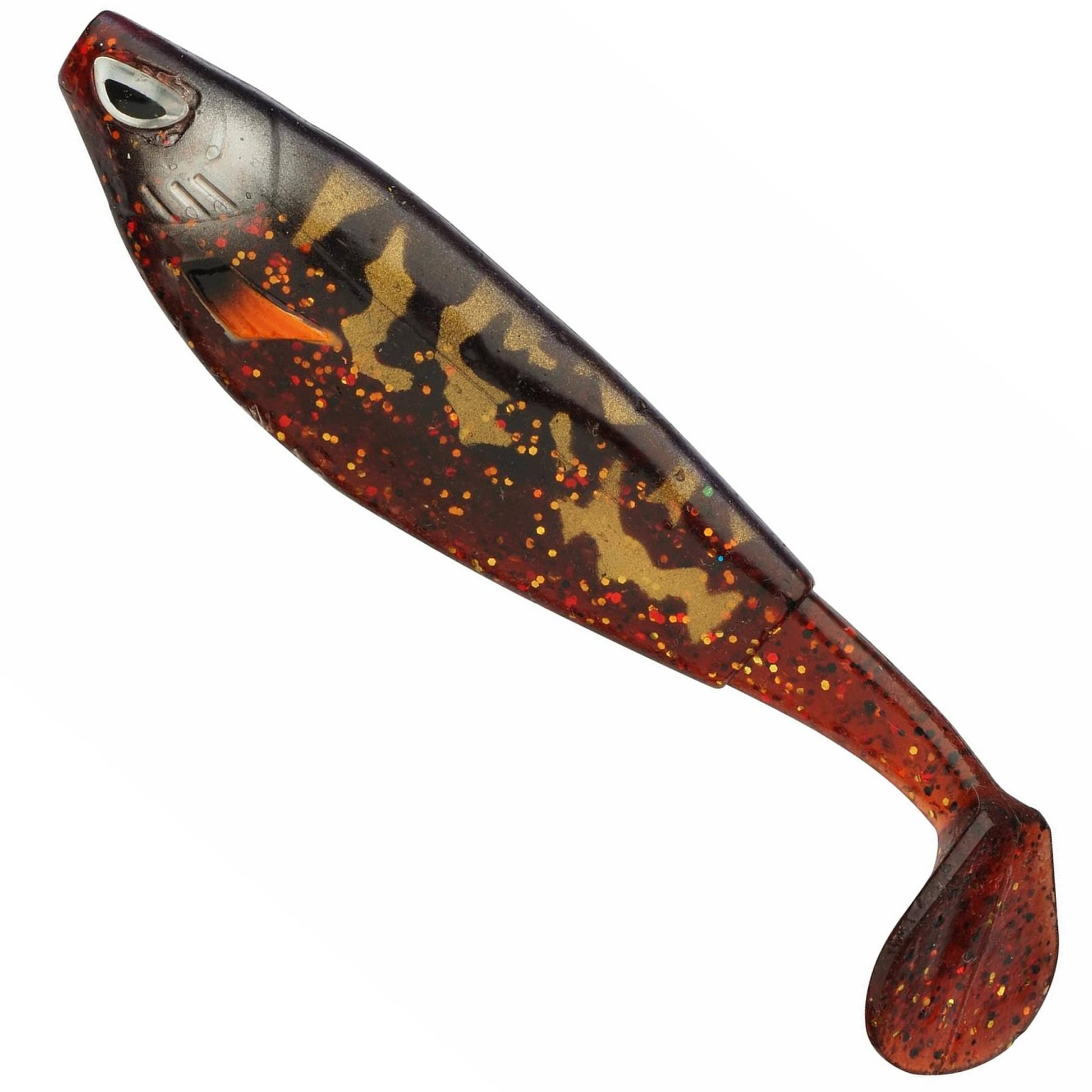 Shad BERKLEY Sick Flanker, Bloody Burbot, 8cm, 60buc/pac