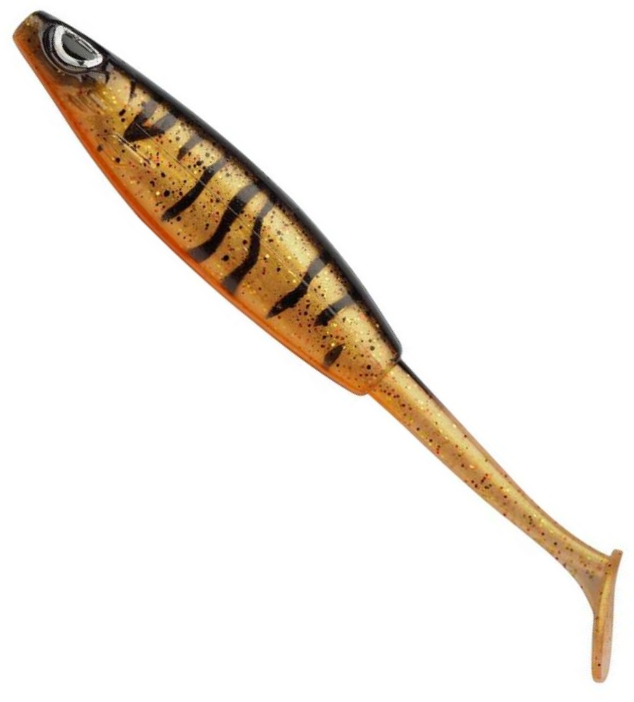 Shad BERKLEY Soft Bait Sick Vibe, Motoroil Burbot, 9cm, 60buc/pac