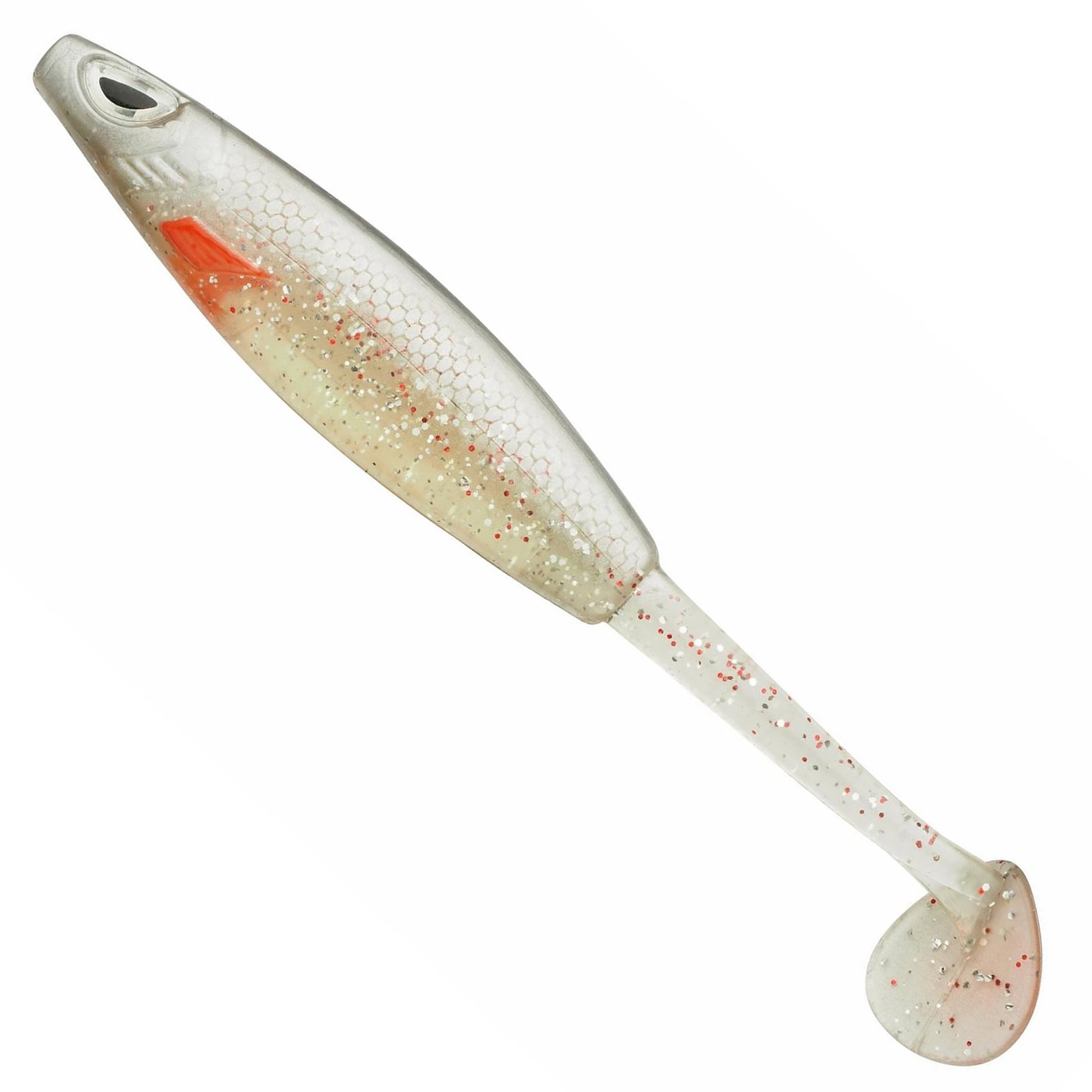 Shad BERKLEY Soft Bait Sick Vibe, Silver Roach, 9cm, 60buc/pac