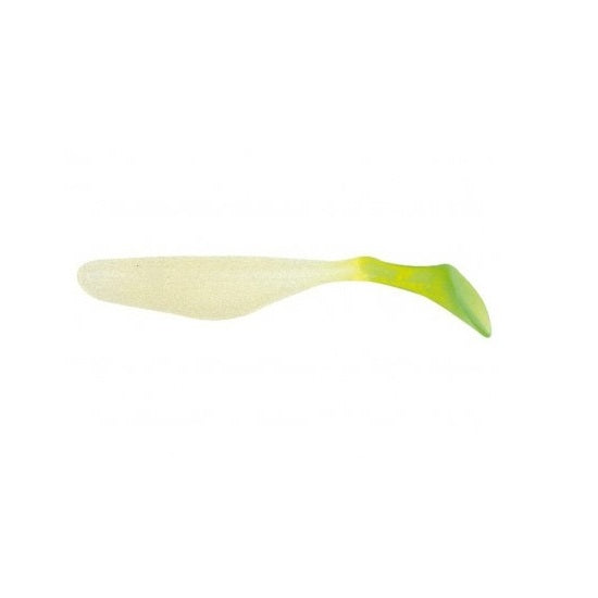 Shad Bass Assassin Turbo Shad 10cm Glow Chart Tail