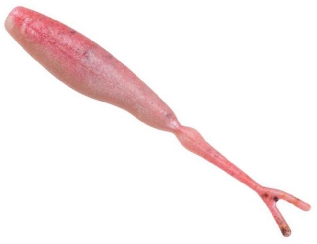 Shad Berkley PowerBait Ice Snake Tongue Minnow, Pink Shad, 3.8cm, 14buc/plic