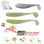 Shad Colmic Herakles Benjo R 9cm Flash Minnow, 7buc/plic