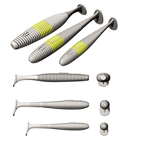 Shad Colmic Herakles OW105 10.5cm Chartreuse Impact