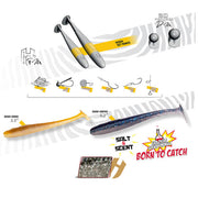 Shad Colmic Herakles Shad-Ow85 8.9cm Flash Minnow, 10buc/plic