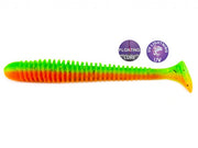 Shad Crazy Fish Vibro Worm 8.5cm 5D Squid Floating