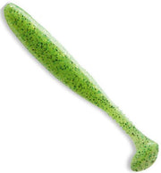 Shad DAIWA DFIN, Chartreuse, 7.5cm, 10buc/pac