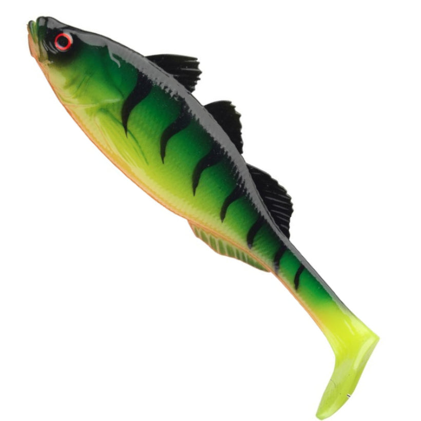 Shad DAIWA Prorex Live Perch, Firetiger, 9.5cm, 4buc/pac