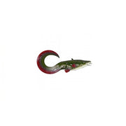 Shad DAM Effzett 200mm Green Catfish Curl Tail