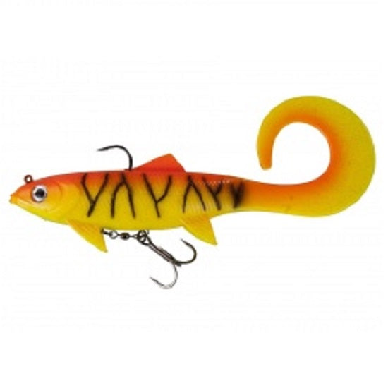 Shad DAM Effzett Pike Seducer Curltail Loose Body 180mm 50 g Orange Perch