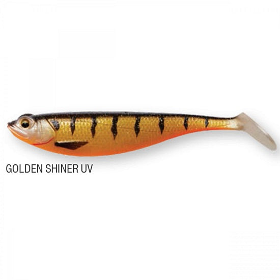Shad DAM Effzett Shadster Golden Shiner UV