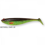 Shad DAM Effzett Shadster Motoroil Chartreuse UV