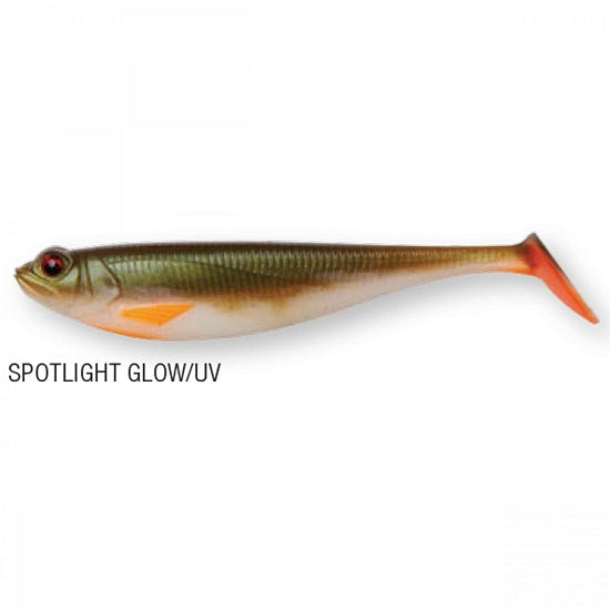 Shad DAM Effzett Shadster Spotlight Glow UV