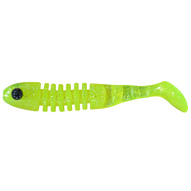 Shad Delalande Skeleton 8cm Chartreuse 18