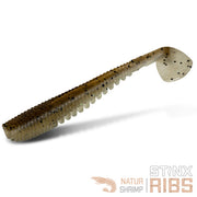 Shad Delphin B StinxRIBS Natur, Shrimp, 5cm, 20buc/pac