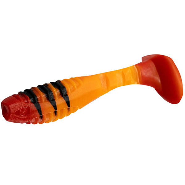 Shad Delphin KARMA UVs Soft, Tigera, 10cm, 5buc/pac