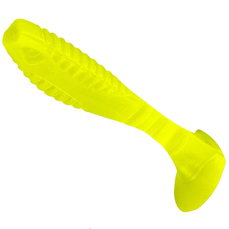 Shad Delphin KARMA UVs YELLA, 8cm, 5buc/pac