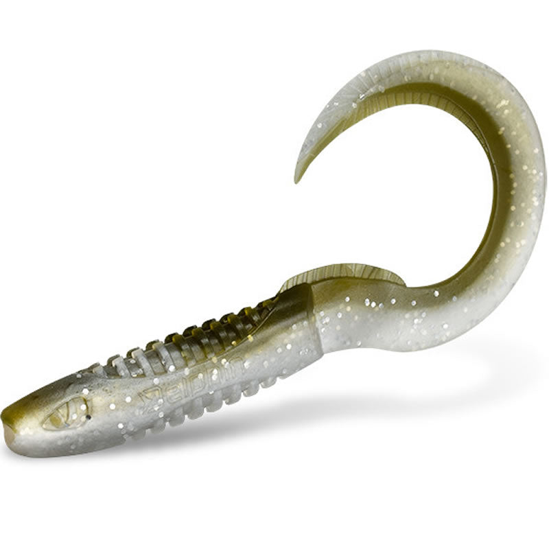 Shad Delphin TwistaX Eeltail UVs, Booty, 6cm, 5buc/pac