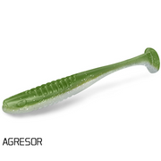 Shad Delphin Zandera UVs, Agresor, 10cm, 5buc/pac