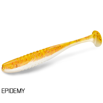 Shad Delphin Zandera UVs, Epidemy, 10cm, 30buc/pac