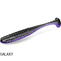 Shad Delphin Zandera UVs, Galaxy, 12cm, 30buc/pac