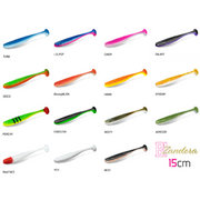 Shad Delphin Zandera UVs, Mix , 15cm,  5buc/pac