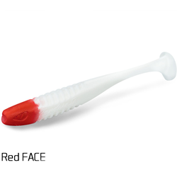 Shad Delphin Zandera UVs, RedFace, 15cm, 5buc/pac