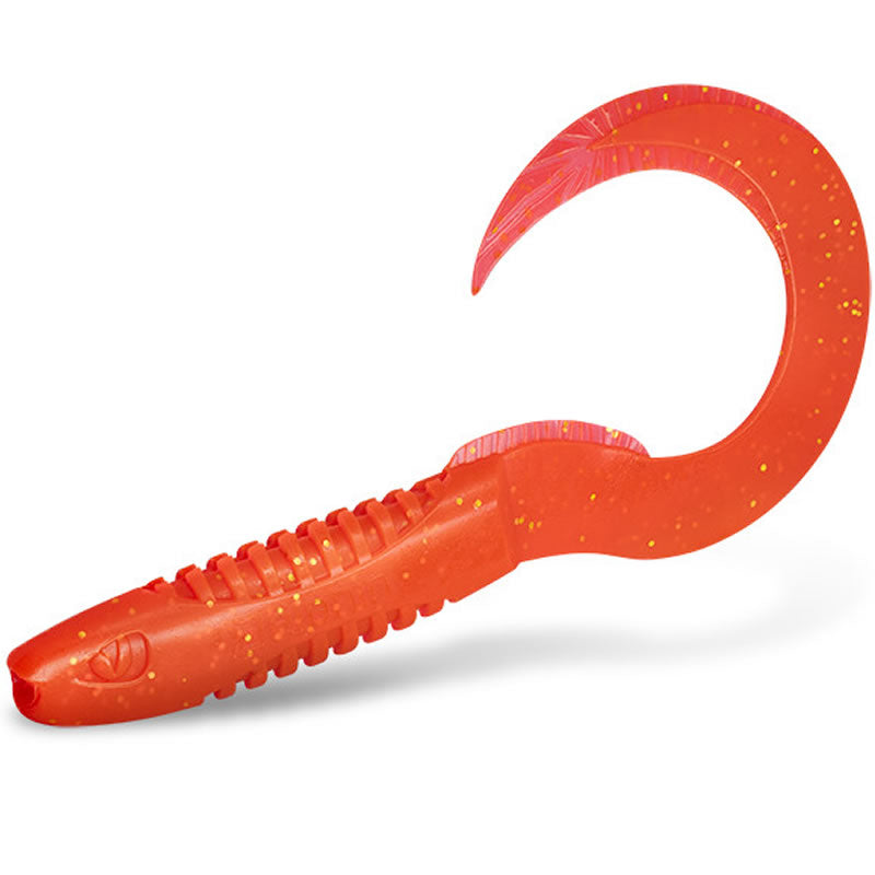 Shad Duo Pack Delphin TwistaX Eeltail UVs, Berry, 15cm, 30buc/pac