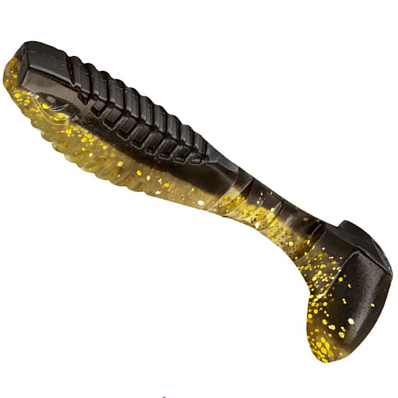 Shad DuoPACK BOX Delphin KARMA UVs MudGOLD, 8cm, 30buc/pac