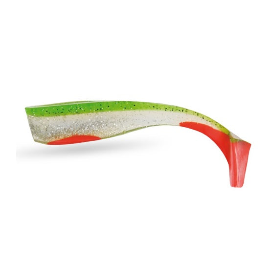 Shad EnergoTeam Wizard Energy, 13 cm,Green/Clear/Red, plic 2buc