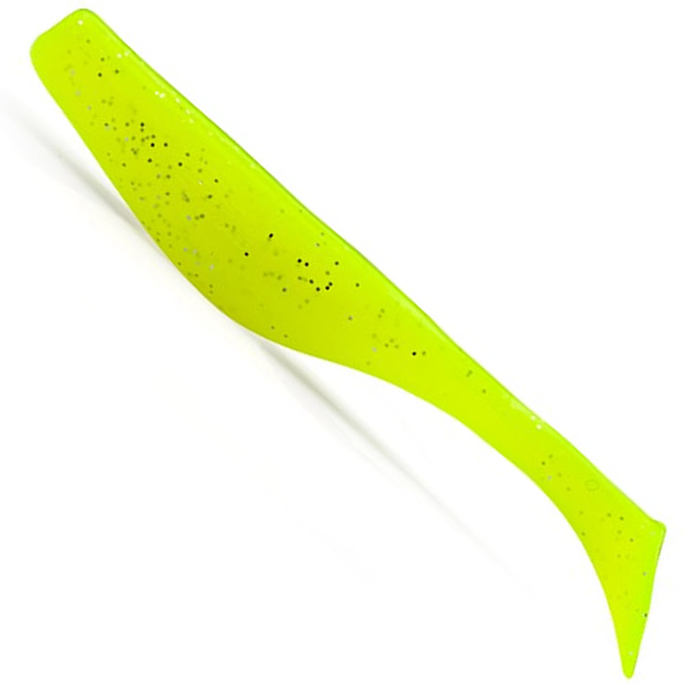 Shad FAST STRIKE Turbo Zander, 10cm, Chartreuse Silver Gliter, 10buc/pac