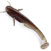 Shad FISHUP Catfish, 7.5cm, 045 Green Pumpkin Red &amp; Black, 8buc/pac